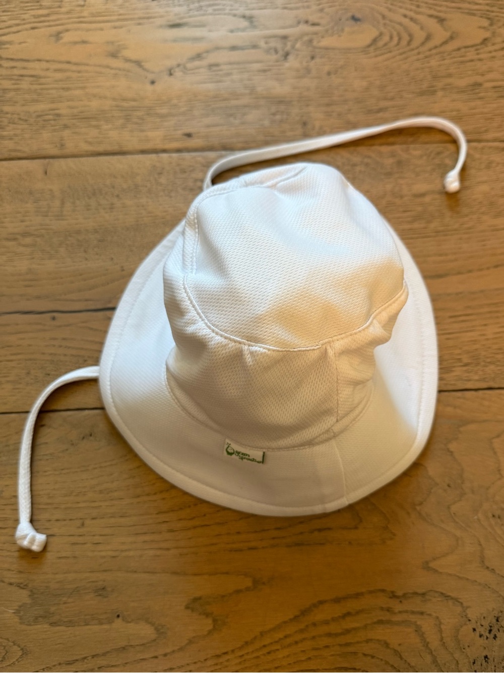 Green Sprouts Baby Toddler UPF 50+ Sun Hat 9–18M White Wide Brim